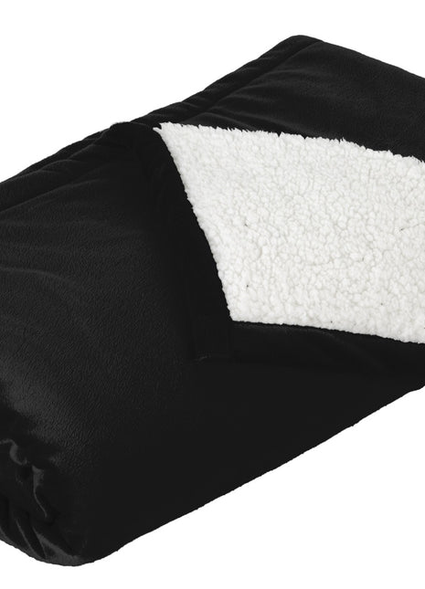 Port Authority® Mountain Lodge Blanket. BP40 - Black | Port Authority