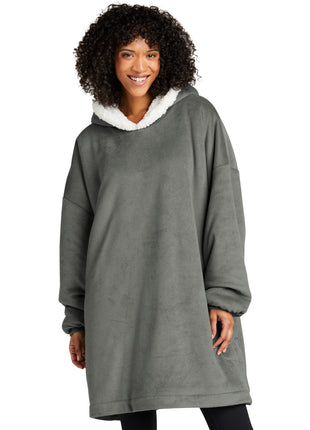 Port Authority® Mountain Lodge Wearable Blanket BP41 - Hearth Grey | Port Authority