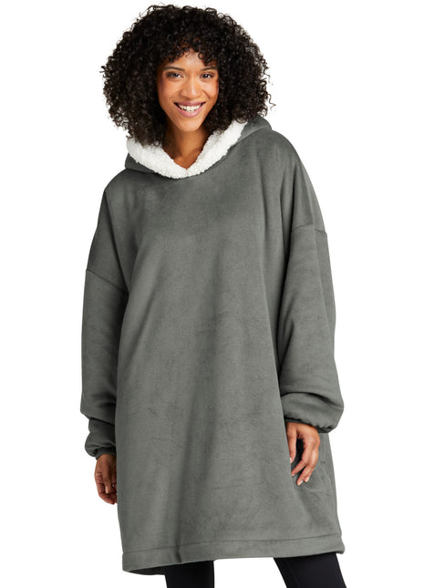 Port Authority® Mountain Lodge Wearable Blanket BP41 - Hearth Grey | Port Authority