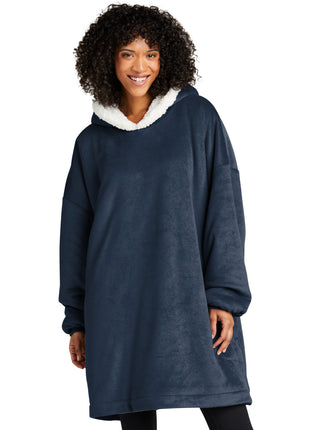 Port Authority® Mountain Lodge Wearable Blanket BP41 - Navy Eclipse | Port Authority