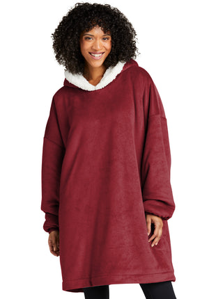 Port Authority® Mountain Lodge Wearable Blanket BP41 - Red Rhubarb | Port Authority