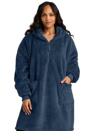 Port Authority® Plush Poncho BP42 - River Blue Navy | Port Authority