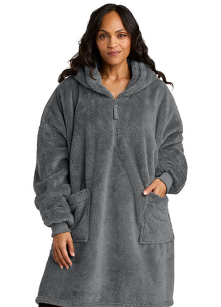 Port Authority® Plush Poncho BP42 - Smoke Grey | Port Authority