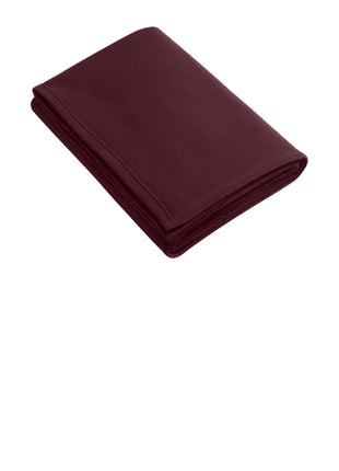 Port Authority® Core Fleece Blanket. BP60 - Maroon | Port Authority