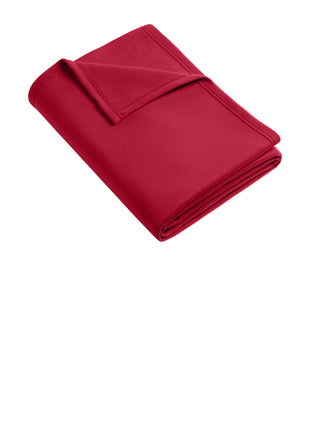 Port Authority® Core Fleece Blanket. BP60 - Rich Red | Port Authority