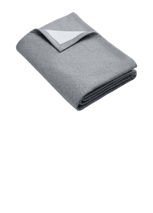 Port & Co™ Core Fleece Sweatshirt Blanket. BP78 - Athletic Heather | Port & Co