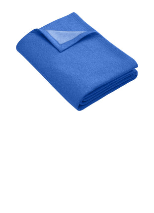 Port & Co™ Core Fleece Sweatshirt Blanket. BP78 - Heather Royal | Port & Co