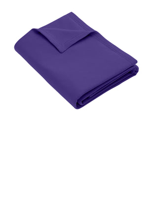 Port & Co™ Core Fleece Sweatshirt Blanket. BP78 - Purple | Port & Co