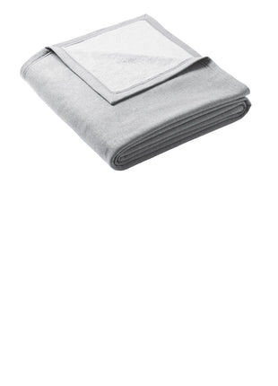 Port & Co™ Oversized Core Fleece Sweatshirt Blanket BP79 - Athletic Heather | Port & Co
