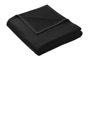 Port & Co™ Oversized Core Fleece Sweatshirt Blanket BP79 - Jet Black | Port & Co