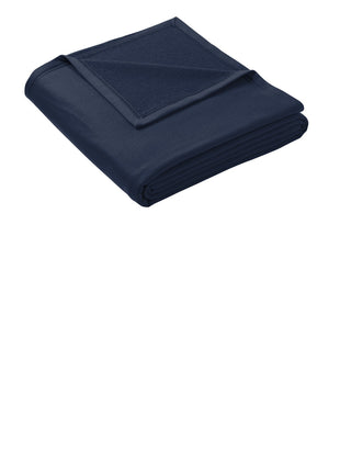 Port & Co™ Oversized Core Fleece Sweatshirt Blanket BP79 - Navy | Port & Co