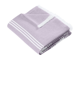 Port Authority® Beach Throw BP91 - Dusky Orchid/ White | Port Authority