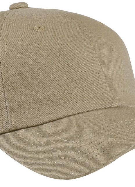 Port Authority® Unstructured Brushed Twill Cap.  BTU - Khaki | Port Authority