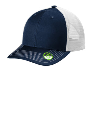 Port Authority® Eco Snapback Trucker Cap C402ECO - True Navy/ White | Port Authority