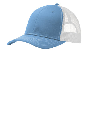 Port Authority® Snapback Trucker Cap. C402 - Carolina Blue/ White | Port Authority