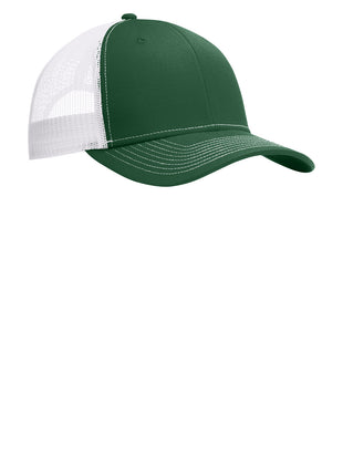 Port Authority® Snapback Trucker Cap. C402 - Forest Green/ White | Port Authority
