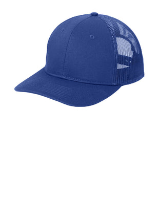 Port Authority® Snapback Trucker Cap. C402 - Patriot Blue | Port Authority