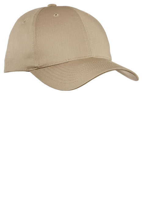 Port Authority® Fine Twill Cap.  C800 - Khaki | Port Authority