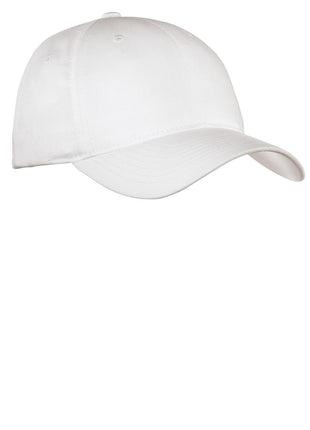 Port Authority® Fine Twill Cap.  C800 - White | Port Authority