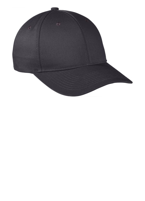Port Authority ® Snapback Fine Twill Cap  C801 - Graphite | Port Authority