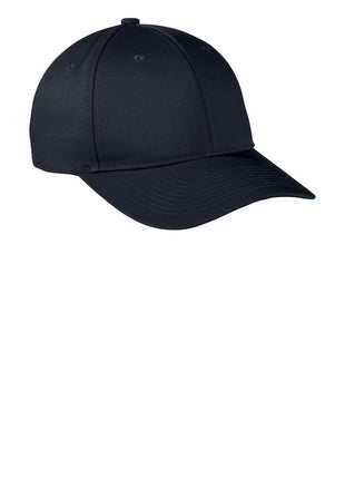 Port Authority ® Snapback Fine Twill Cap  C801 - Navy | Port Authority