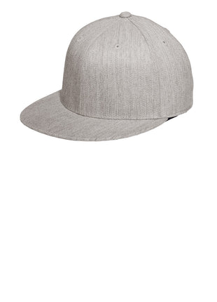 Port Authority® Flexfit 210® Flat Bill Cap. C808 - Heather Grey | Port Authority