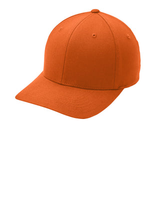 Port Authority® Flexfit® Cotton Twill Cap. C813 - Orange | Port Authority