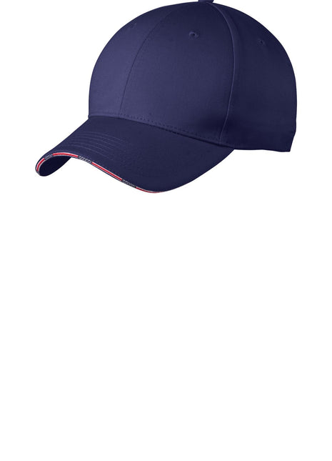 Port Authority® Americana Flag Sandwich Cap. C829 - Blue Crush | Port Authority