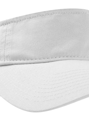 Port Authority® Enzyme Wash Fashion Visor.  C840 - White | Port Authority