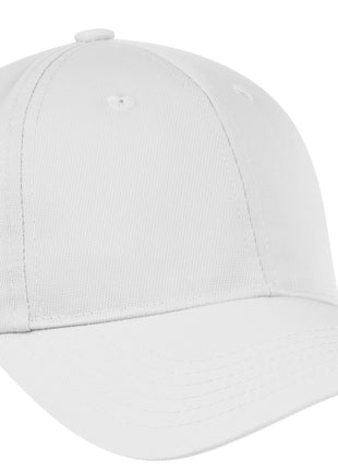 Port Authority® Nylon Twill Performance Cap.  C868 - White | Port Authority