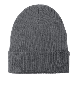 Port Authority® C-FREE® Recycled Beanie C880 - Grey Steel | Port Authority