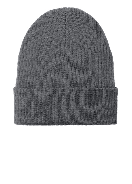 Port Authority® C-FREE® Recycled Beanie C880 - Grey Steel | Port Authority