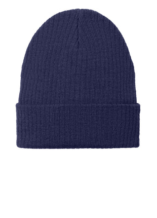 Port Authority® C-FREE® Recycled Beanie C880 - True Navy | Port Authority