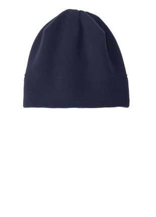 Port Authority® R-Tek® Stretch Fleece Beanie.  C900 - Navy | Port Authority