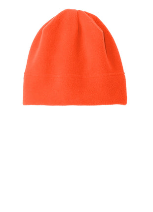 Port Authority® R-Tek® Stretch Fleece Beanie.  C900 - Orange | Port Authority