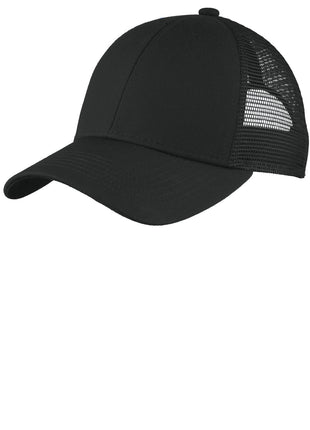 Port Authority® Adjustable Mesh Back Cap. C911 - Black | Port Authority