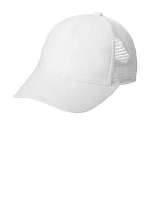 Port Authority® Adjustable Mesh Back Cap. C911 - White | Port Authority