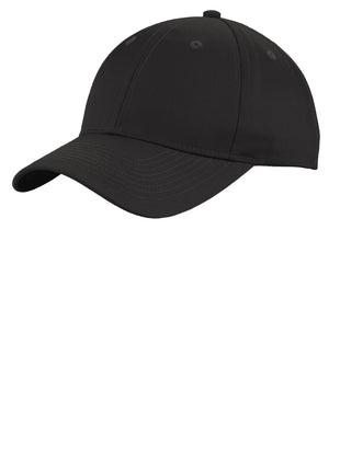 Port Authority® Uniforming Twill Cap. C913 - Black | Port Authority