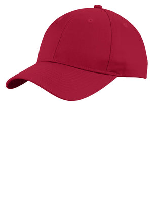 Port Authority® Uniforming Twill Cap. C913 - Red | Port Authority