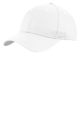 Port Authority® Uniforming Twill Cap. C913 - White | Port Authority
