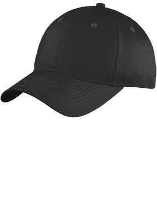 Port Authority® Six-Panel Unstructured Twill Cap. C914 - Black | Port Authority