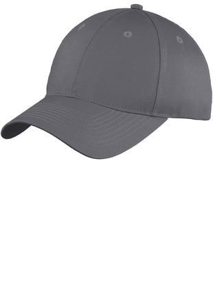 Port Authority® Youth Six-Panel Unstructured Twill Cap. YC914 - Charcoal | Port Authority