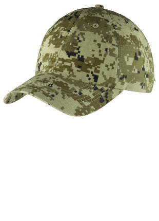 Port Authority® Digital Ripstop Camouflage Cap. C925 - Green Camo | Port Authority