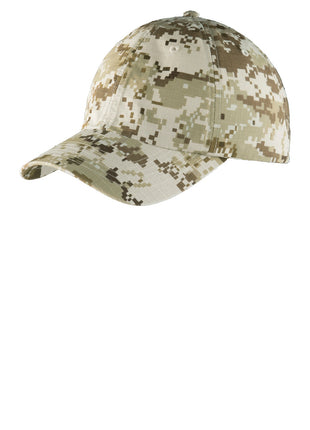 Port Authority® Digital Ripstop Camouflage Cap. C925 - Sand Camo | Port Authority