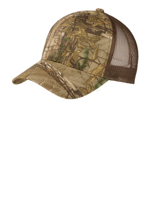 Port Authority® Structured Camouflage Mesh Back Cap. C930 - Realtree Xtra/ Brown | Port Authority