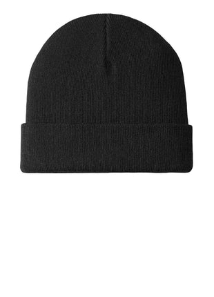 Port Authority ® Knit Cuff Beanie C939 - Black | Port Authority