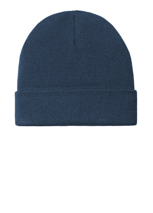 Port Authority ® Knit Cuff Beanie C939 - Dress Blue Navy | Port Authority