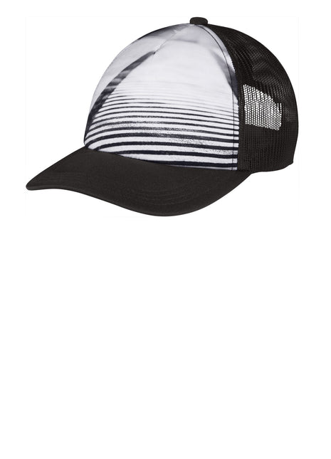 Port Authority ® Photo Real Snapback Trucker Cap C950 - City Street | Port Authority