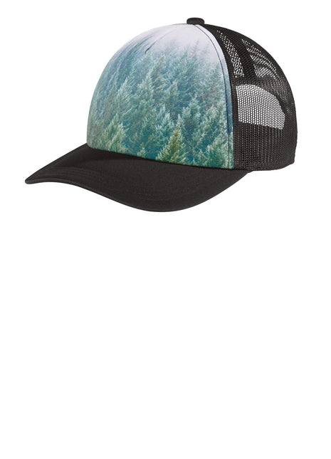 Port Authority ® Photo Real Snapback Trucker Cap C950 - Forest | Port Authority