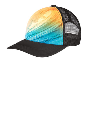 Port Authority ® Photo Real Snapback Trucker Cap C950 - Wave | Port Authority